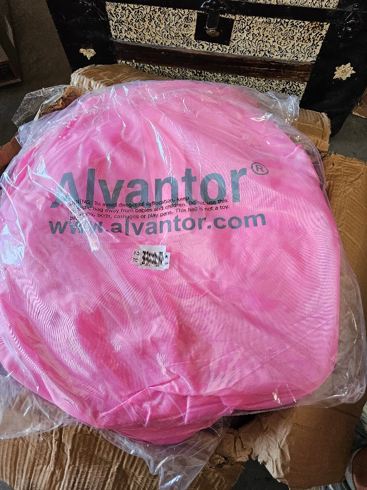 Alvantor Pink Twin Pop-Up Bed Tent for Privacy and Play