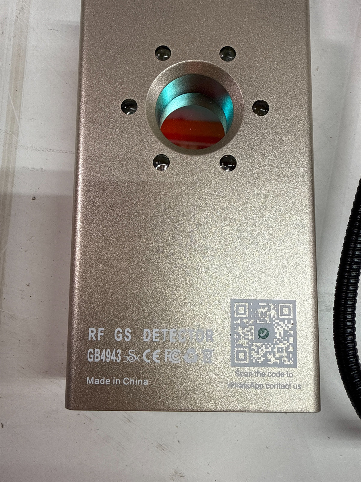 JMDHKK K68+ Anti-Spy Hidden Camera and Bug Detector - Silver
