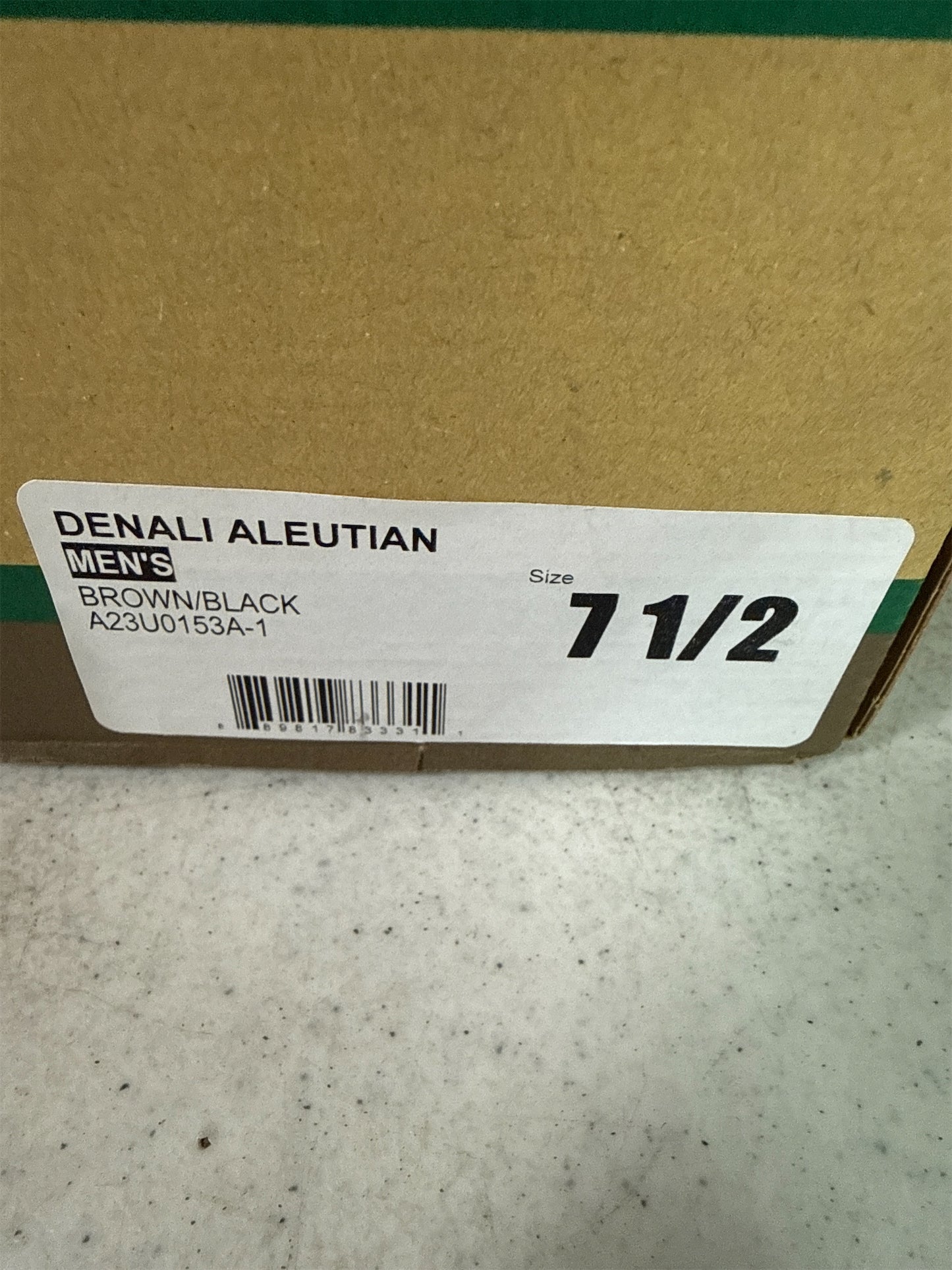Denali Aleutian Men's Outdoor Slip-On Shoes - Brown/Black, Size 7.5