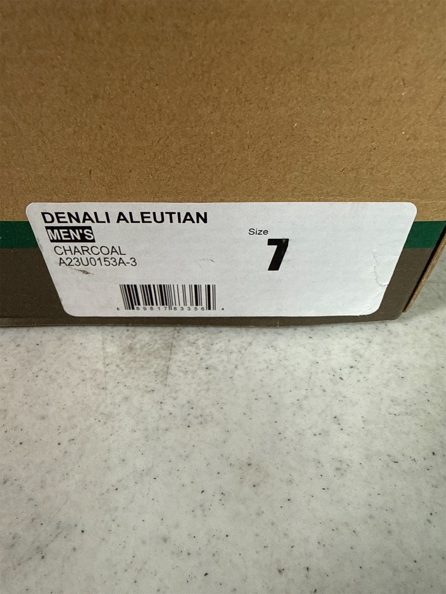 Denali Aleutian Men's Outdoor Slip-On Shoes - Charcoal, Size 7
