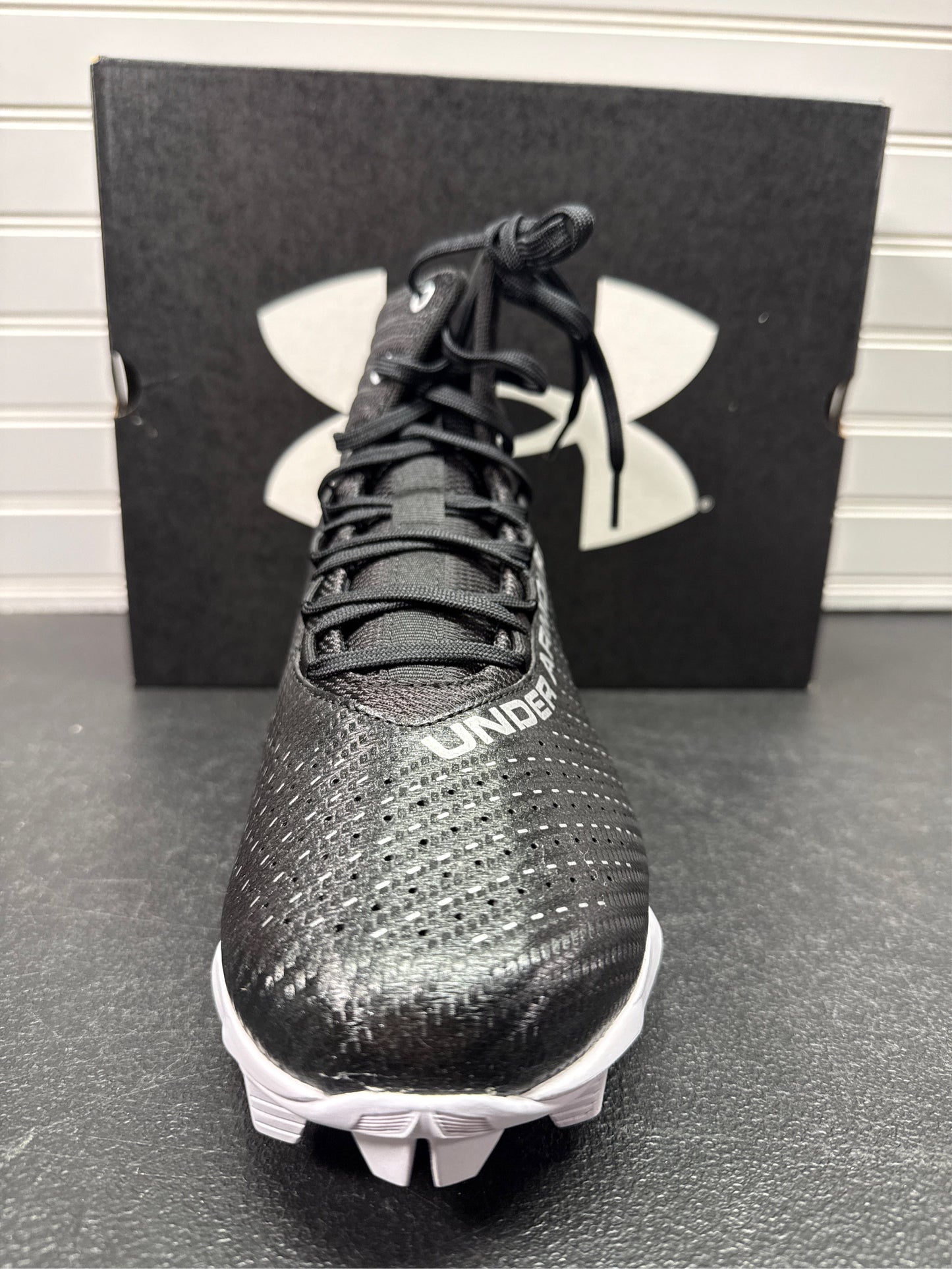 Under Armour Men's Highlight Franchise 2.0 RM Football Cleats - Black, Size 10