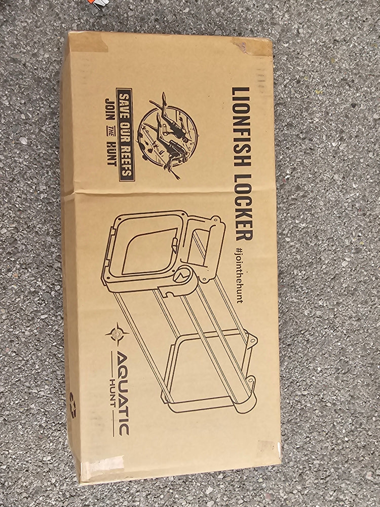 Aquatic Hunt Pro Lionfish Locker LL130G - High-Capacity Underwater Containment Unit