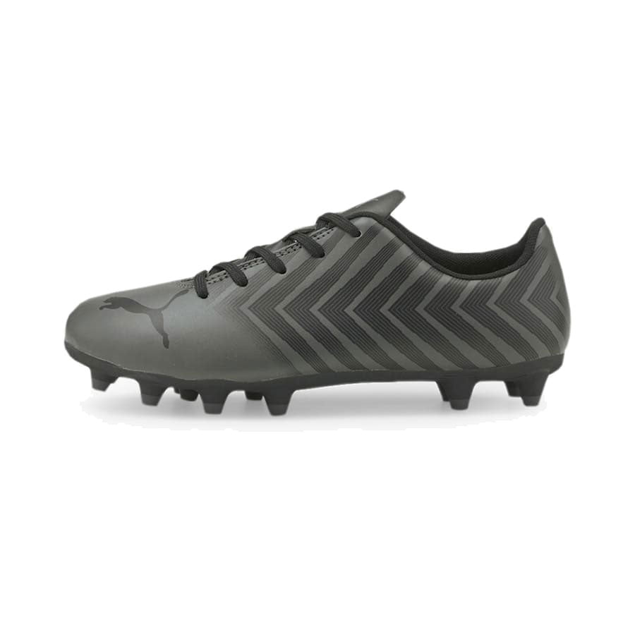 Puma Tacto 2 FG/AG Junior Soccer Cleats - Black/Castlerock, Size 9