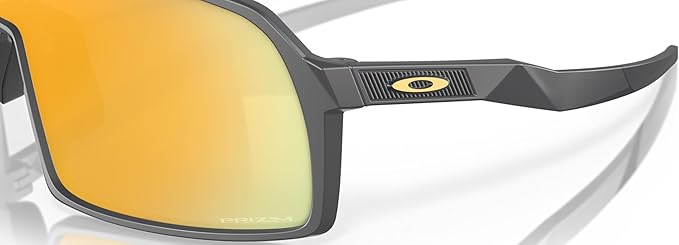 Oakley Men's Sutro S Sunglasses - Matte Carbon Frame with Prizm 24k Gold Lenses