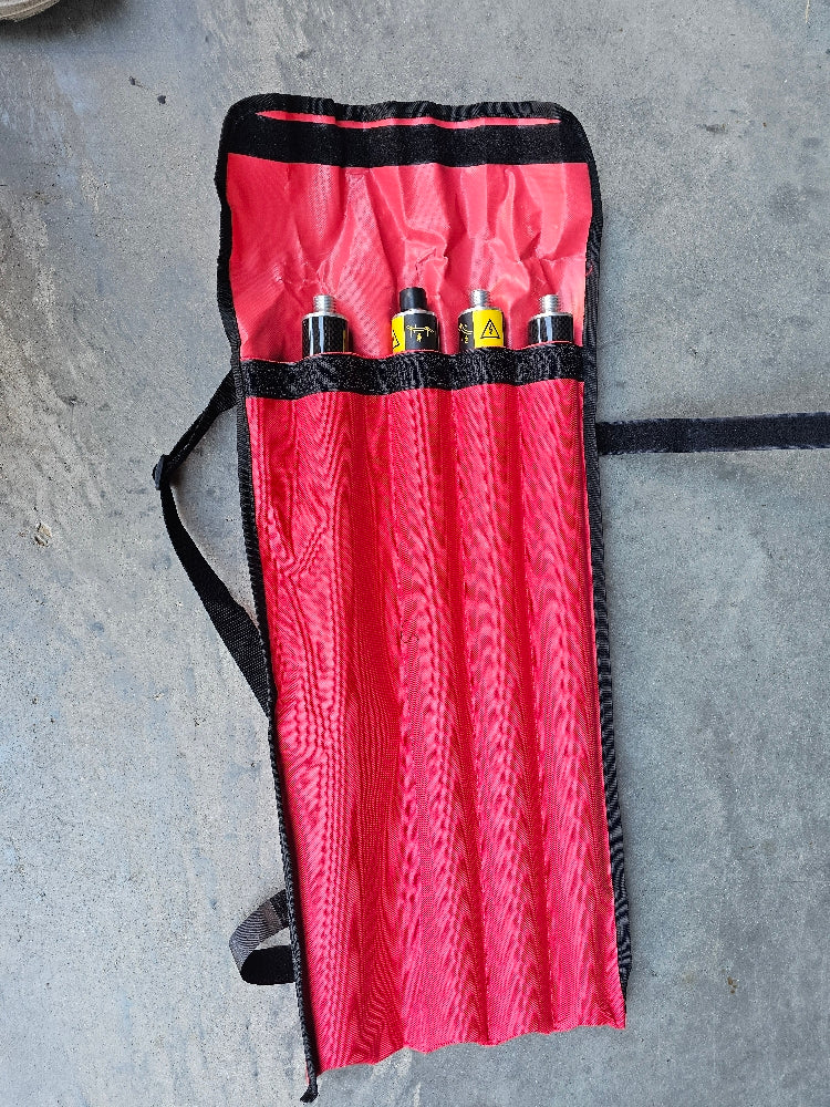 Odorkle 2m 4-Section Carbon Fiber RTK GPS Survey Pole with Bubble Level