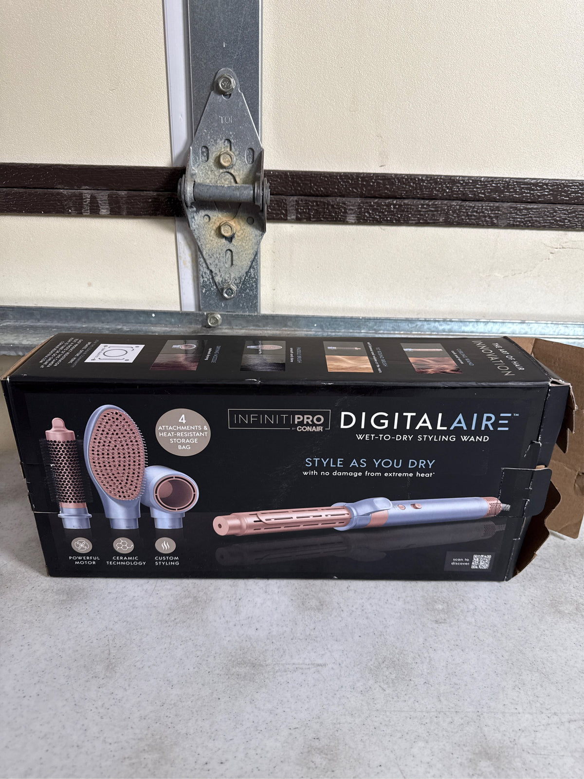 InfinitiPRO by Conair DigitalAIRE 1200W Multi-Attachment Styling System