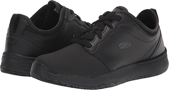 Dr. Scholl's Women's Drive Slip-Resistant Work Sneakers - Black, Size 8