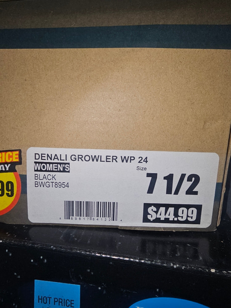 Women's Denali Growler WP 24 Waterproof Winter Boots - Size 7.5