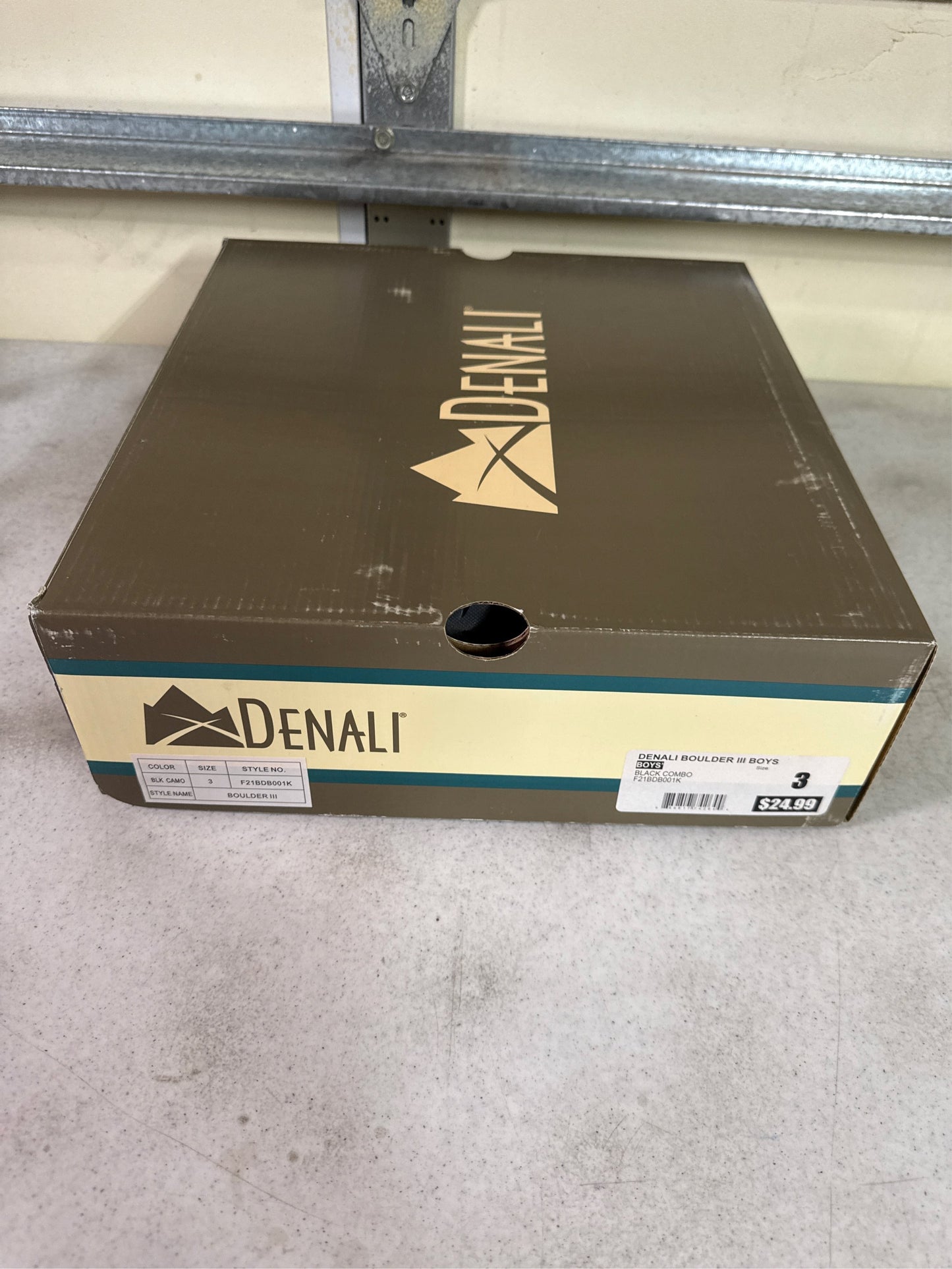Denali Boulder II/III Boys' Cold-Weather Snow Boots - Black Combo, Size 3