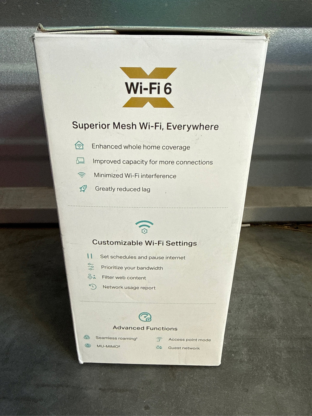 TP-Link Deco AX1500 Whole Home Mesh Wi-Fi 6 System (3-Pack)