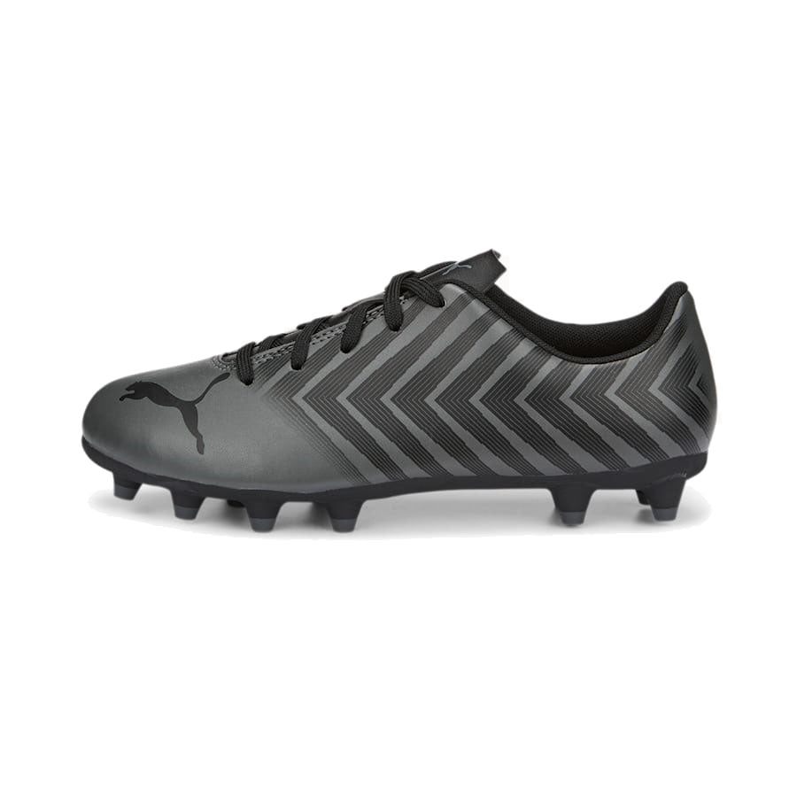 Puma Tacto 2 FG/AG Junior Soccer Cleats - Black/Castlerock, Size 9