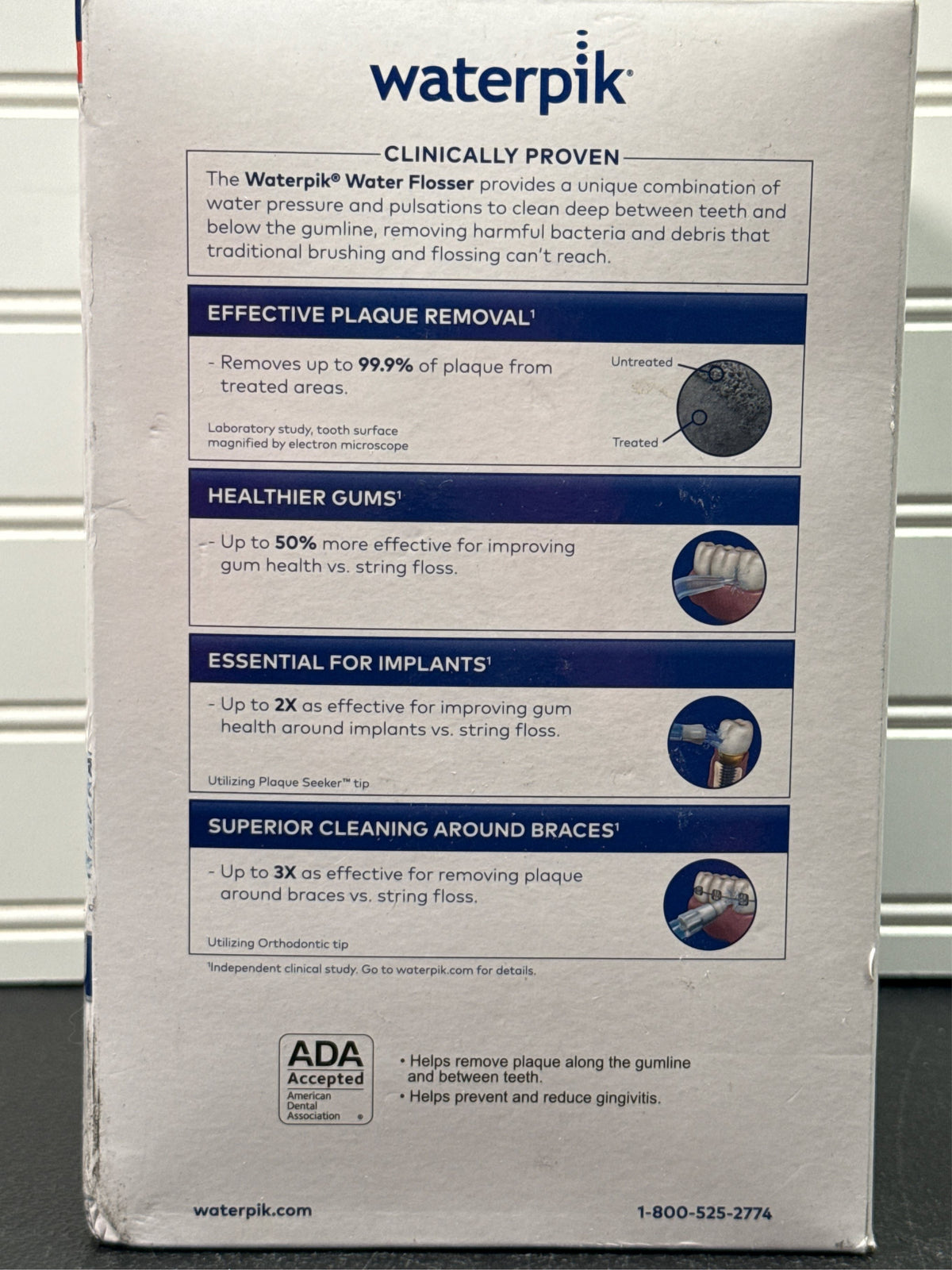 Waterpik WP-100 Ultra Water Flosser with 6 Tips