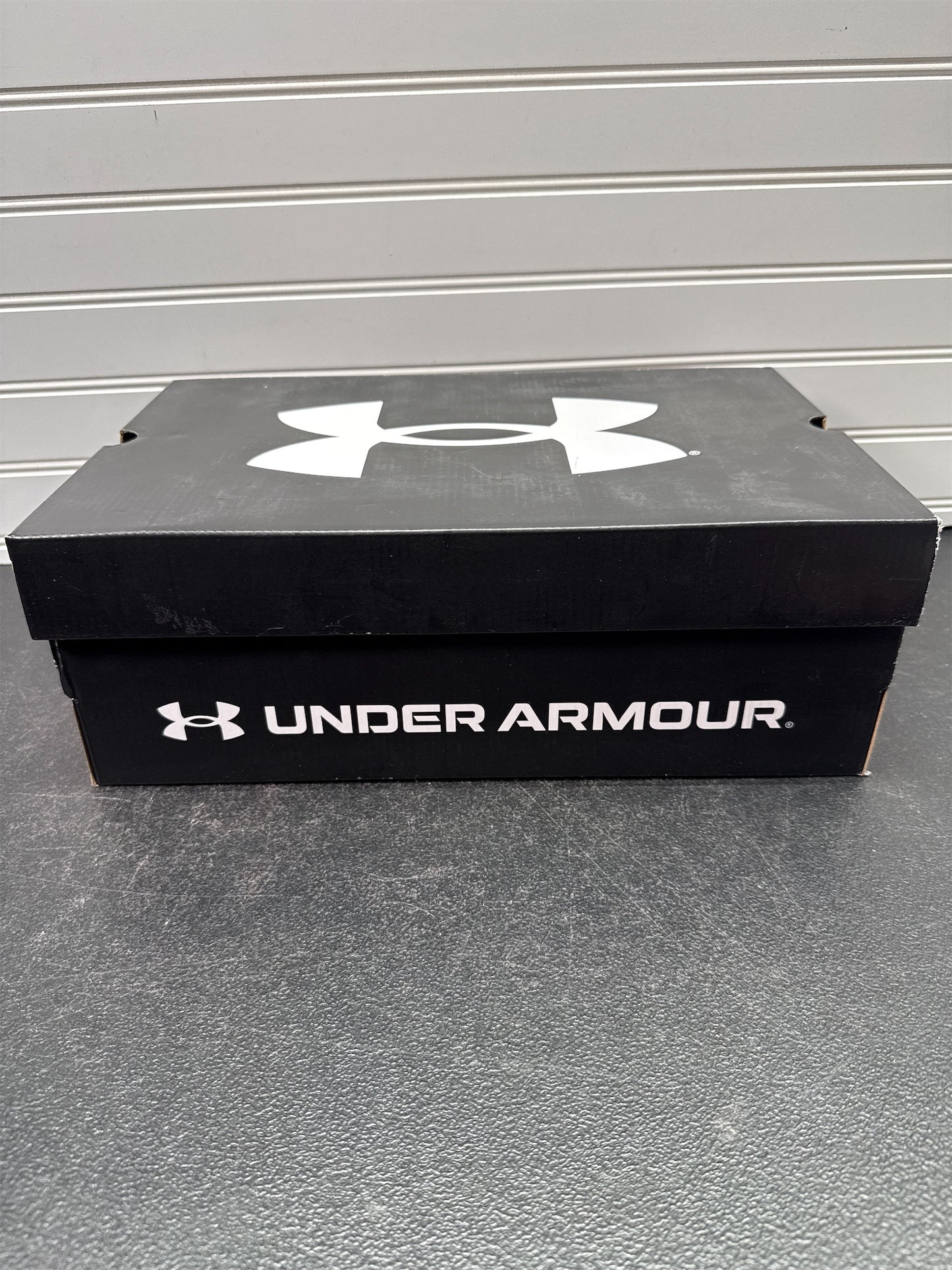 Under Armour Spotlight Hammer Men's Football Cleats - White/Silver, Size 8