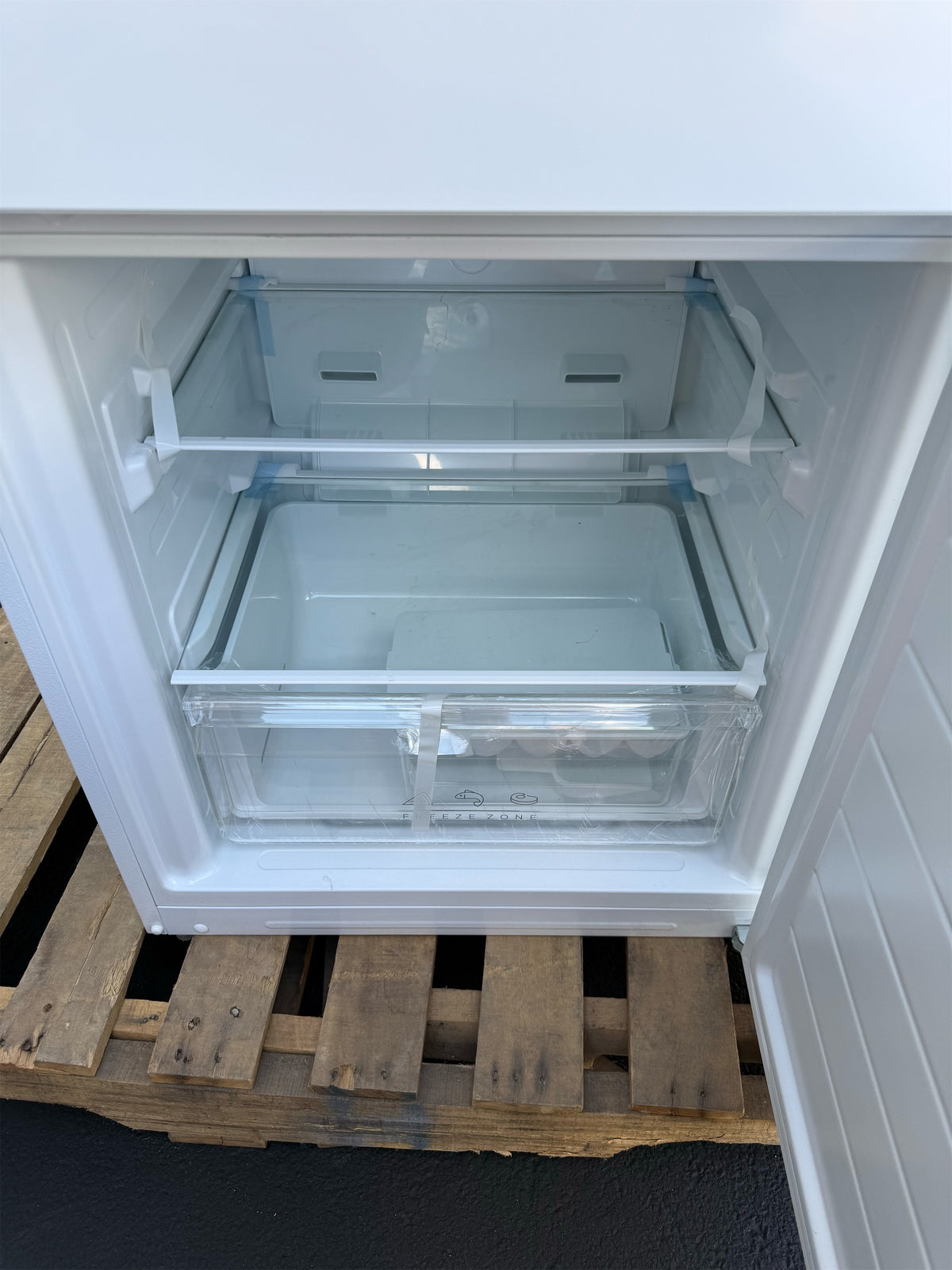 Insignia 11.5 Cu. Ft. Bottom Mount Refrigerator, Energy Star Certified - White
