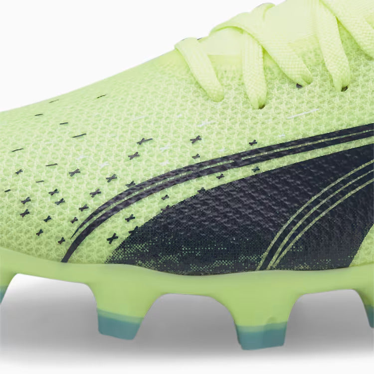 Puma Women's Ultra Match FG/AG Soccer Cleats - Fizzy Light/Parisian Night, Size 9