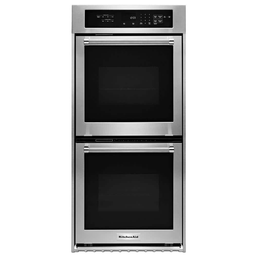24 in. Double Electric Wall Oven Self-Cleaning Convection Stainless Steel KODC304ESS